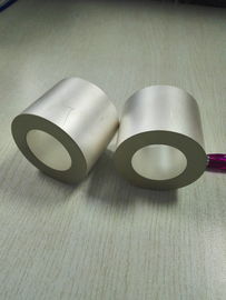 Zylinder-Ring-runde piezoelektrische keramische Disketten positiv und negativ in einer Seite
