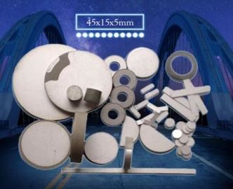 Ring/rundes/materielle piezo Keramik-piezo elektrisches keramisches der Rechteck-Form-P4 P8