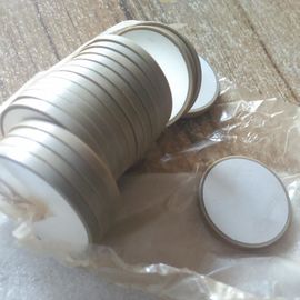 Rundes piezoelektrisches keramische Material-hitzebeständiges besonders angefertigt in der weißen Farbe