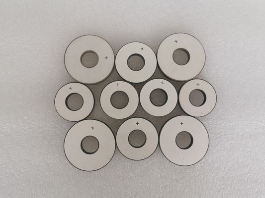 Ring Round Shape P4 P5 Or P8 340PF Piezoelectric Ceramic Plate
