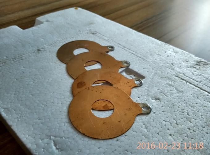 Kupferne Stärke 0.25-0.35mm der Elektroden-50x17mm für Ultraschallindustrie