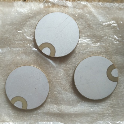 50mm Element formen piezoelektrische keramische Pzt-Runde zwei Elektroden in der gleichen Seite