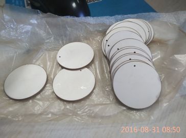 43x2mm piezoelektrische Keramik-runde Diskette positiv und negativ in der Gegenseite