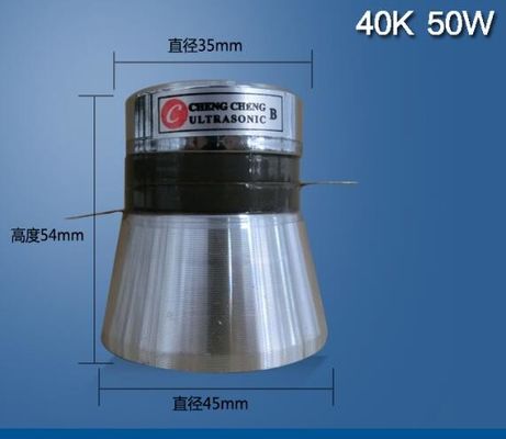 piezoelektrischer Ultraschallwandler 50W 40K für Reinigungsbehälter